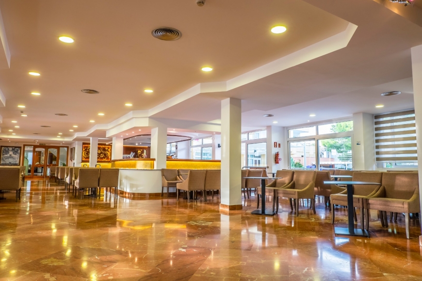 Restaurant Lobby Bar Hotel Sagitario Playa